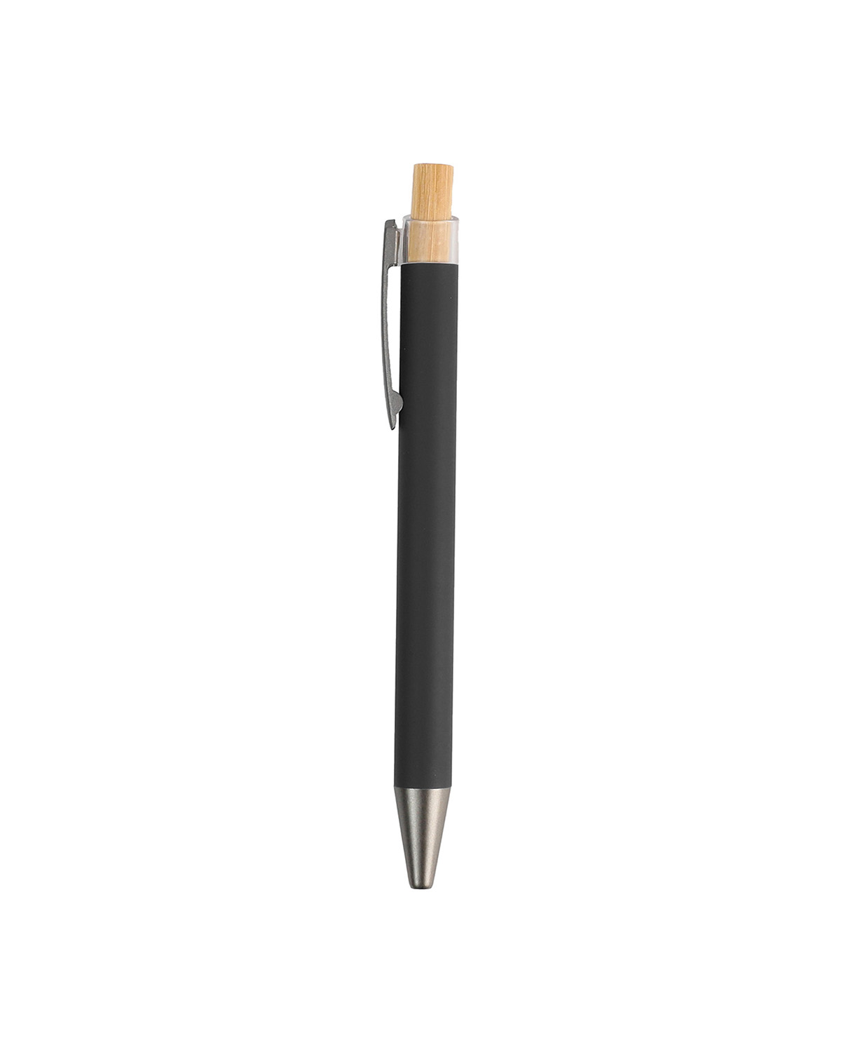 KEEN - Metal Ball Pen with Bamboo Button